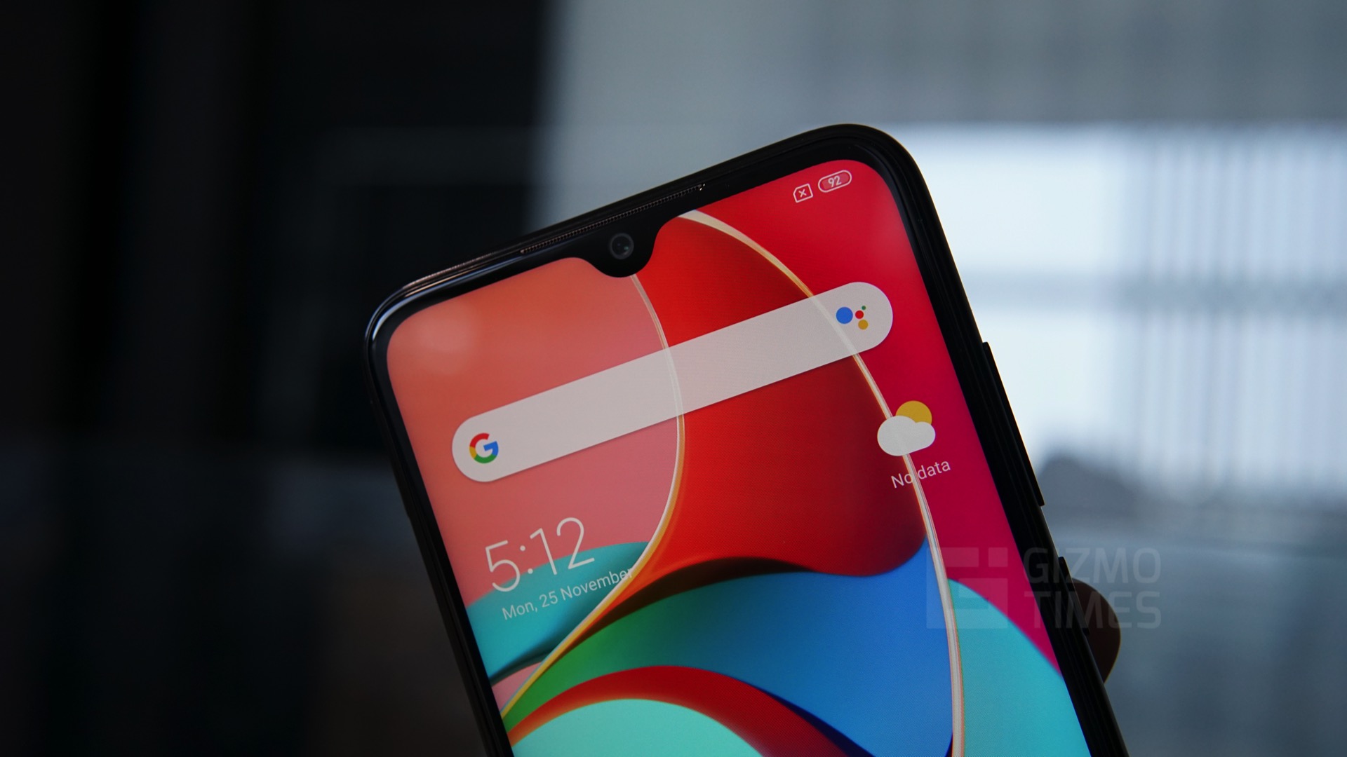 Redmi Note 8 front top